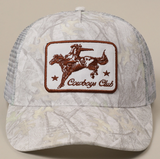 Cowboy Club Embroidery Patch Cap