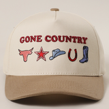 Gone Country Western Cap