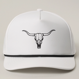 Long Horn Cap - White