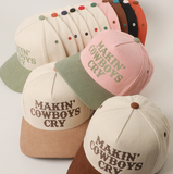 Makin' Cowboys Cry Cap