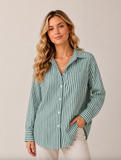The Evelyn Stripe Blouse