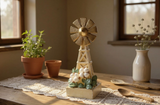 Golden Harvest Charm Windmill