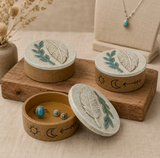 Western Sagebrush Feather Keepsake Box