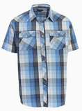 Men's Short Sleeve Pearl Snap Shirt