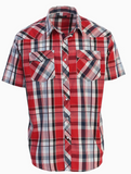 Men's Short Sleeve Pearl Snap Shirt