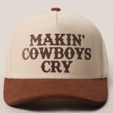 Makin' Cowboys Cry Cap