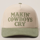 Makin' Cowboys Cry Cap