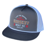 Whiskey Bent The Straight Gunmetal Cap