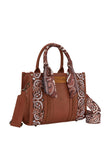 Wrangler Paisley Handbag - Tan