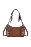 Wrangler Paisley Shoulder Handbag - Tan