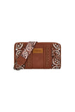Wrangler Paisley Wallet - Tan