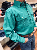 Burke & Wills Flinders Green Shirt