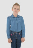 Girls Georgia LS Denim Shirt