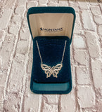 Silver Butterfly Necklace