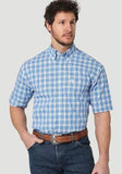Wrangler - George Strait Collection Blue Plaid Shirt
