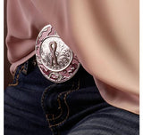 Montana Tough Enough to Wear Pink Hope Rope Pink Camo Buckle