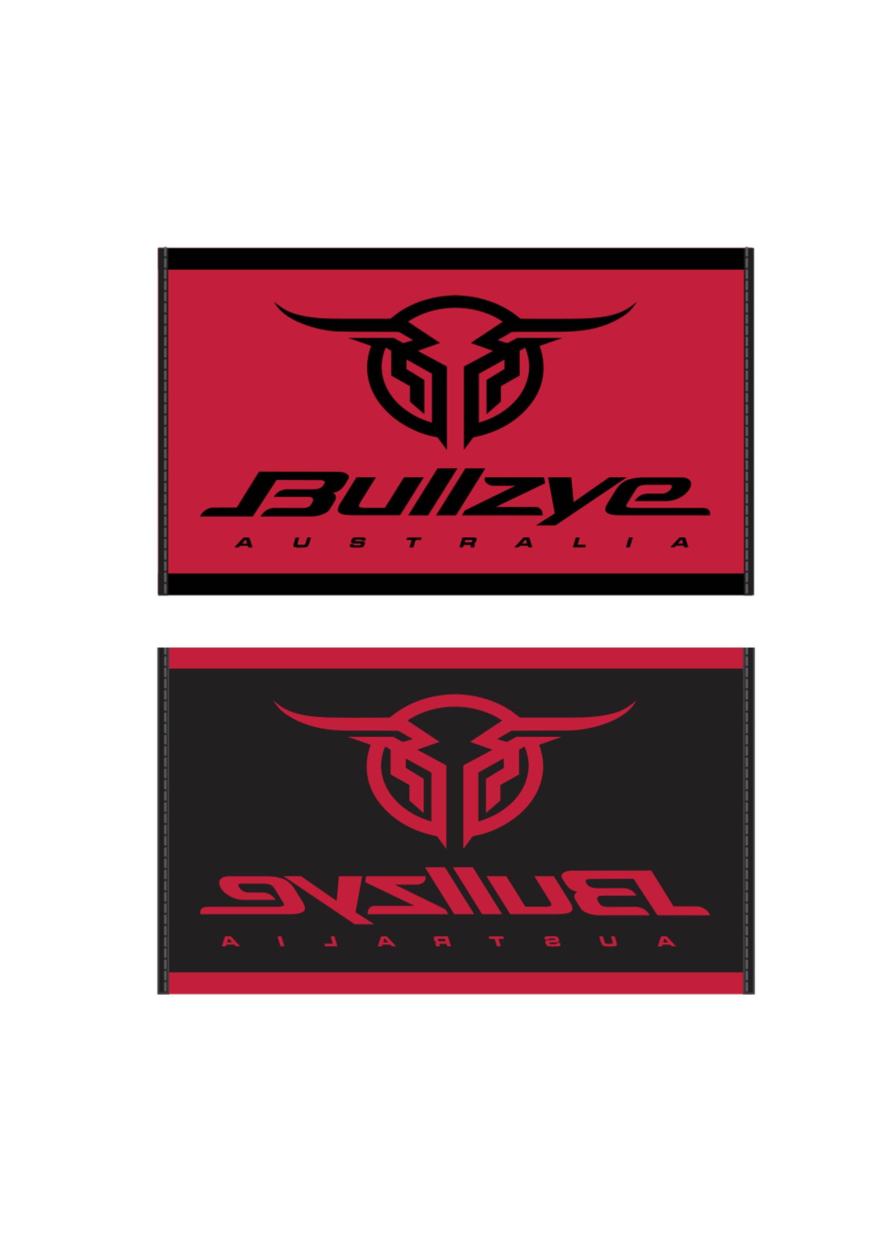 Bullzeye Red Logo Towel