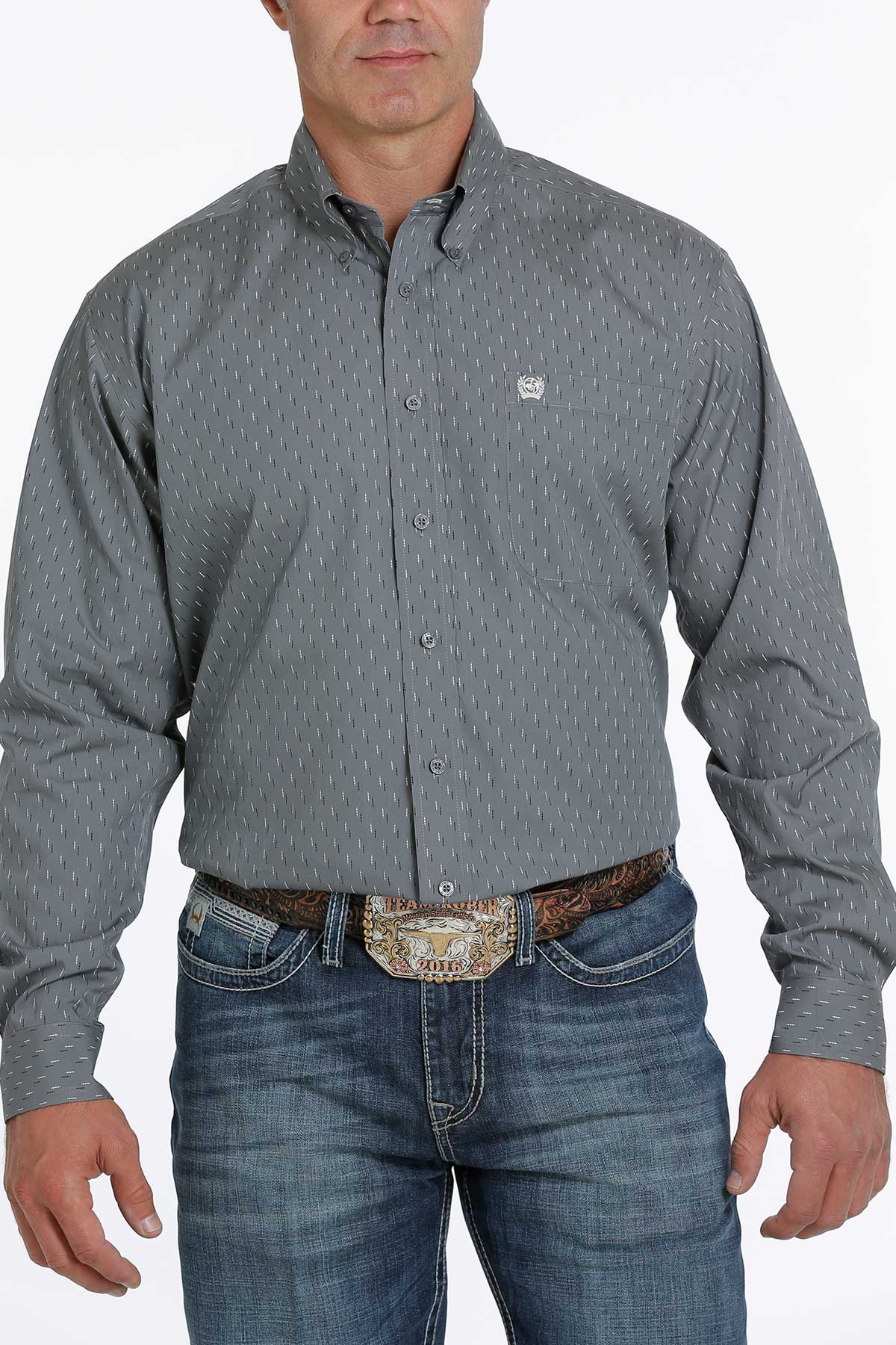 Cinch Classic Fit Smoked Pearl Shirt