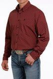 Cinch Cranberry Classic Fit Shirt