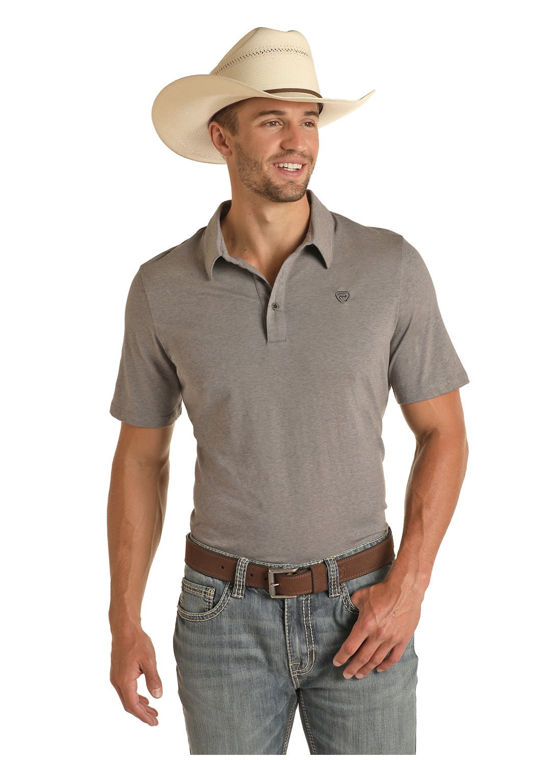 Rock & Roll Cowboy Deke Polo Shirt
