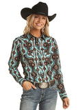 Rock and Roll Aztec Long Sleeve Arena Shirt