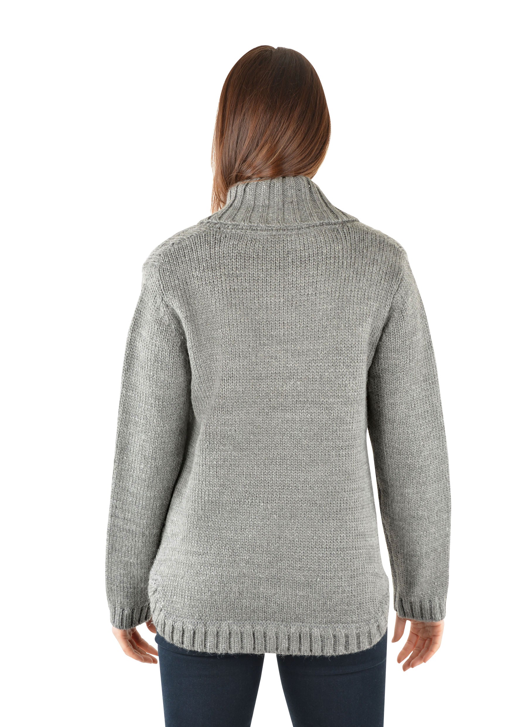 Thomas Cook Ava Curved Hem Cable Knit