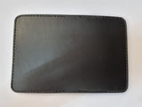 Handcrafted Black Leather Card Wallet #1
