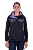 Bullzye Womens Carla Vest Black/Purple