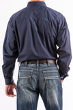 Cinch Solid Navy Classic Fit Shirt