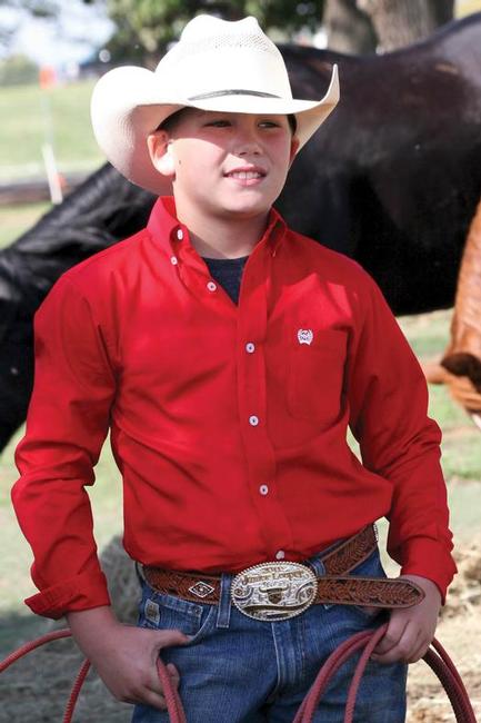 Cinch quality is legendary and it is the current name in western style. Our western wear for children is no exception. Just like we make our adult line you can dress your kids in the same western fashion. Cinch western shirts for kids are good for school,
