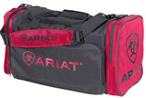 Ariat Junior Pink and Charcoal Gear Bag