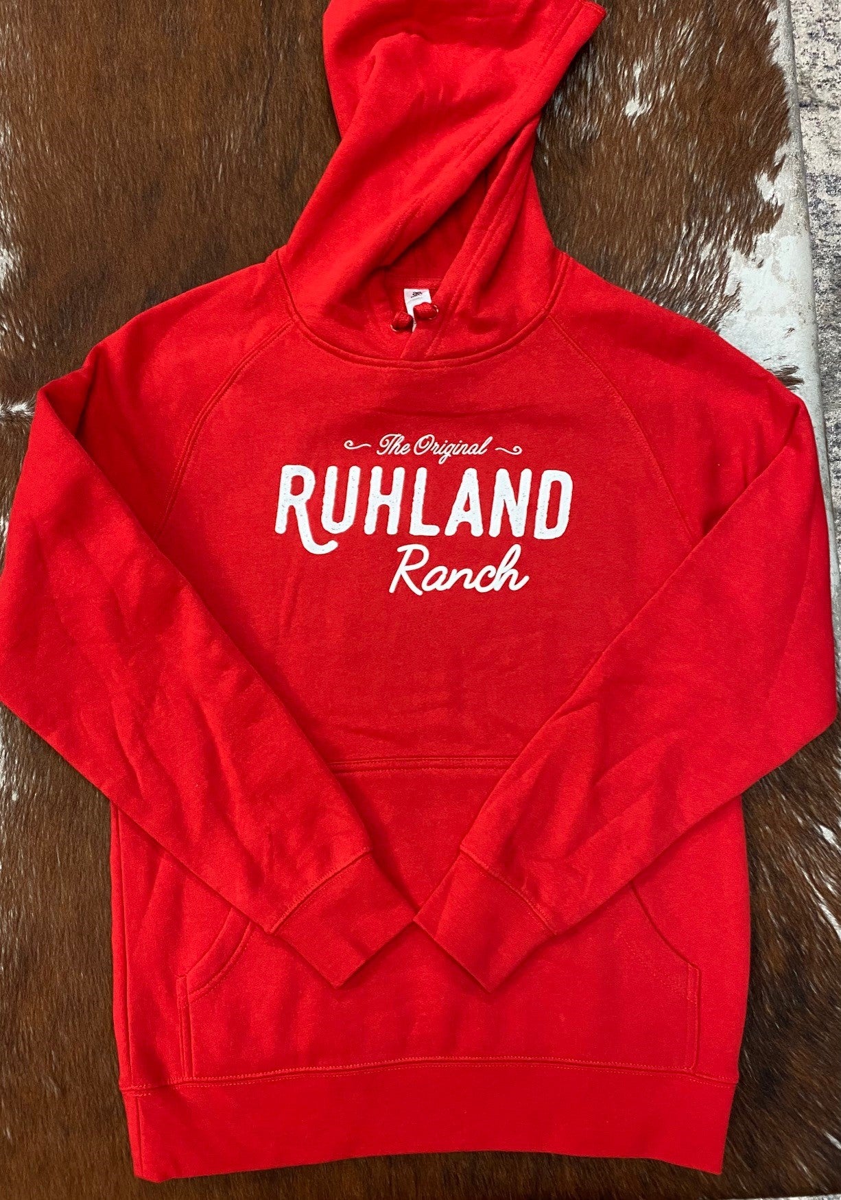 Ruhland Ranch Red Hoodie