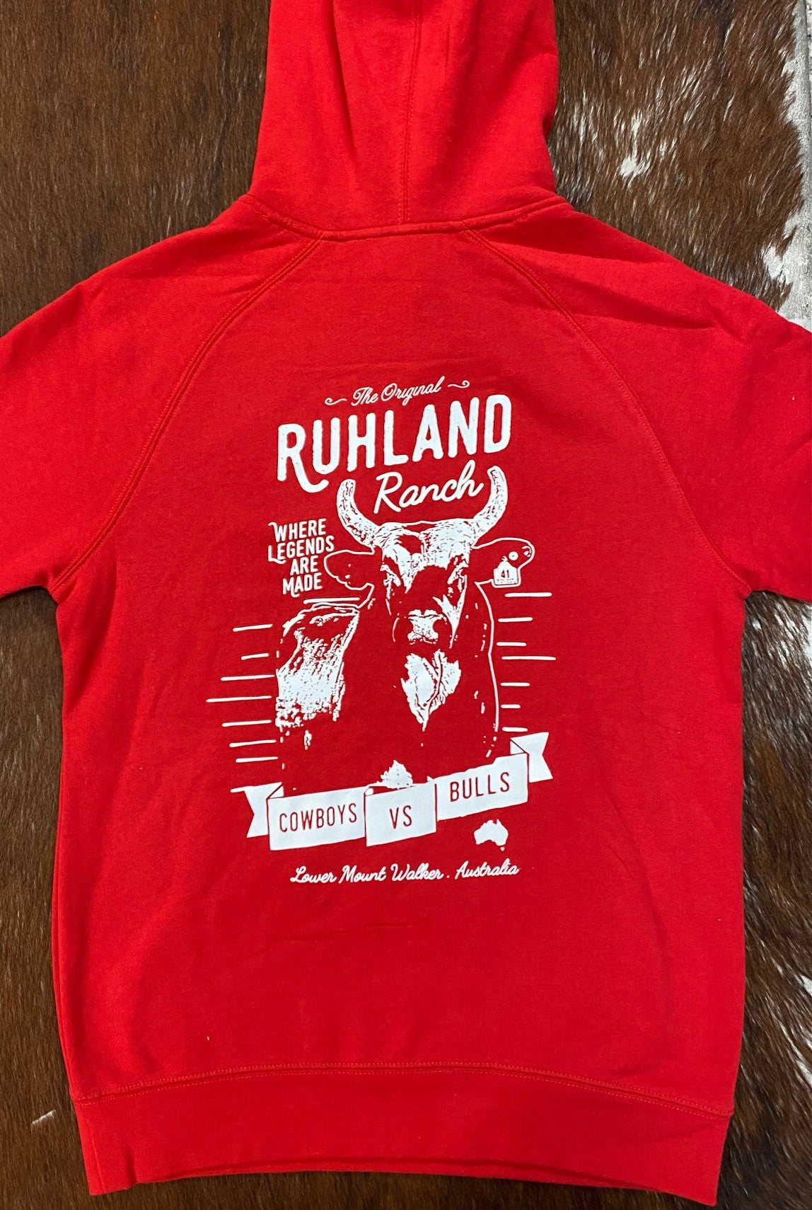 Ruhland Ranch Red Hoodie