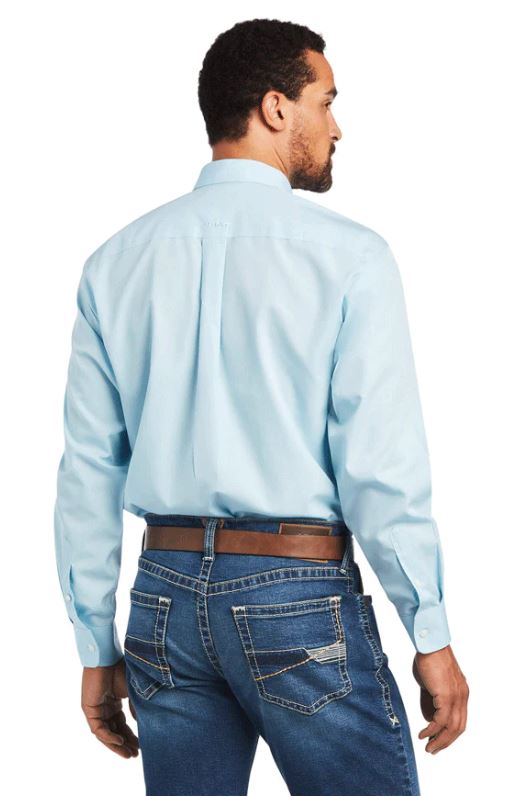 Ariat Solid Crystal Blue Shirt