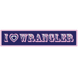 I Love Wrangler pink